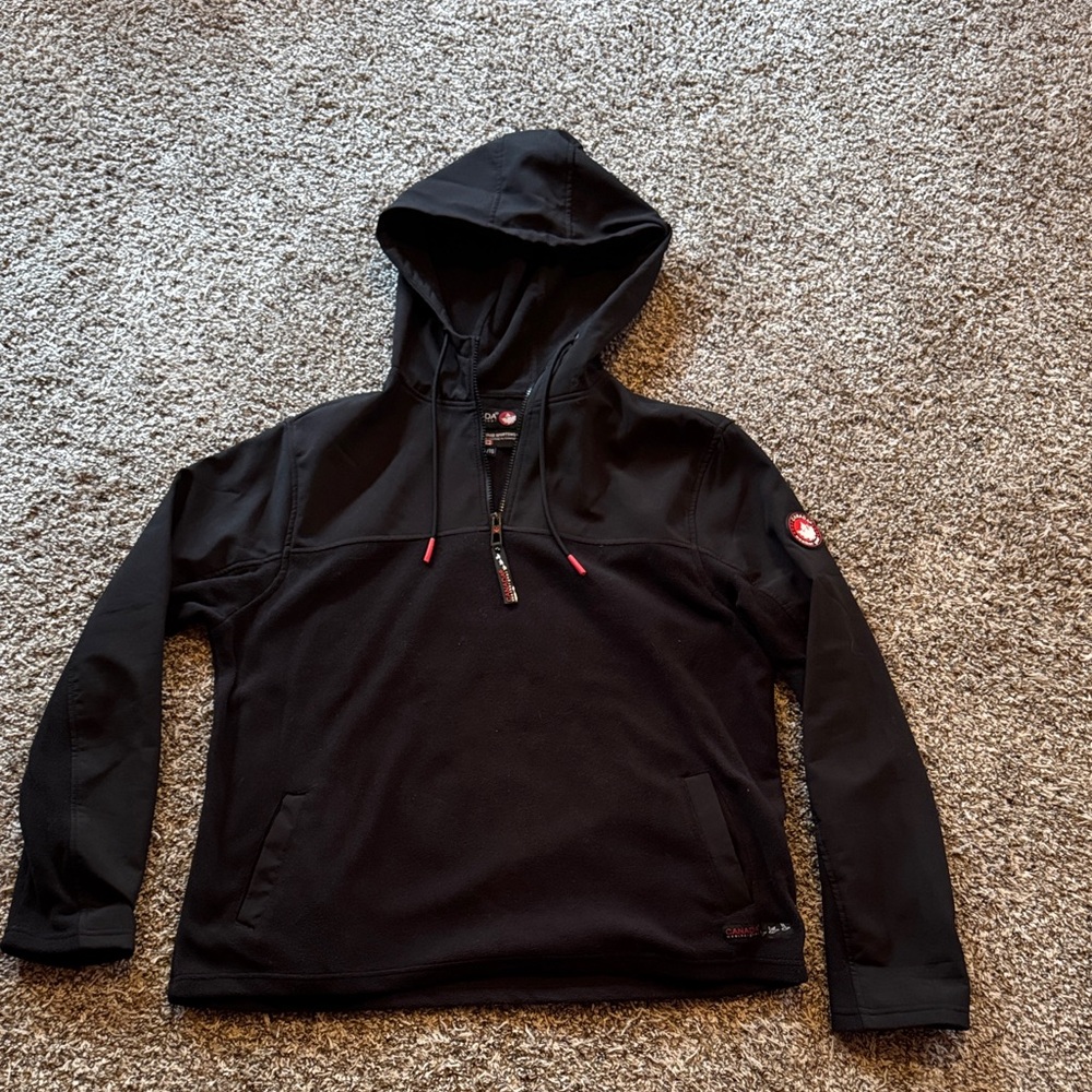 Canada Weather Gear - Hooded Half-Zip Pullover